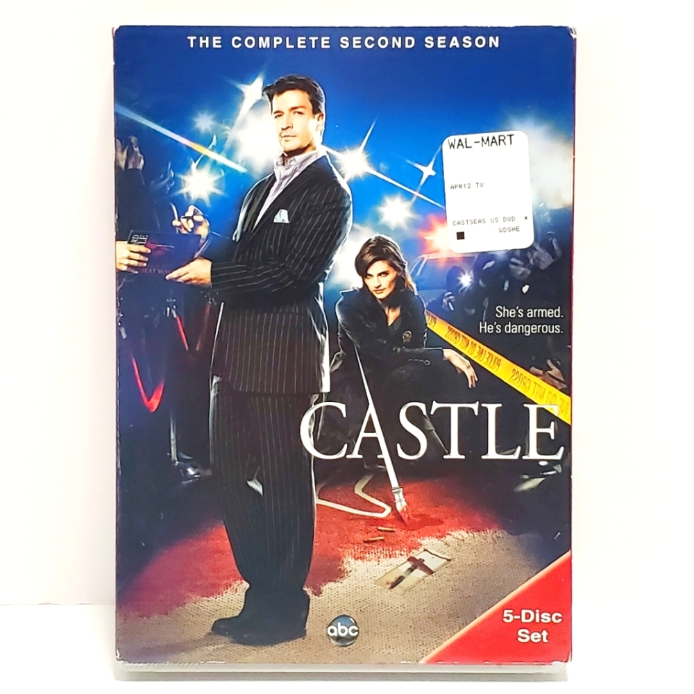 DVD Castle the Complete Second Season  New and Unopened  2010   ABC Studios